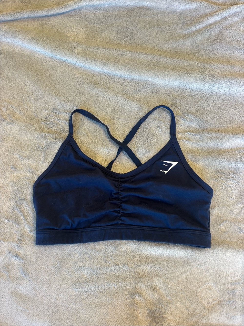 Navy Gymshark Bra